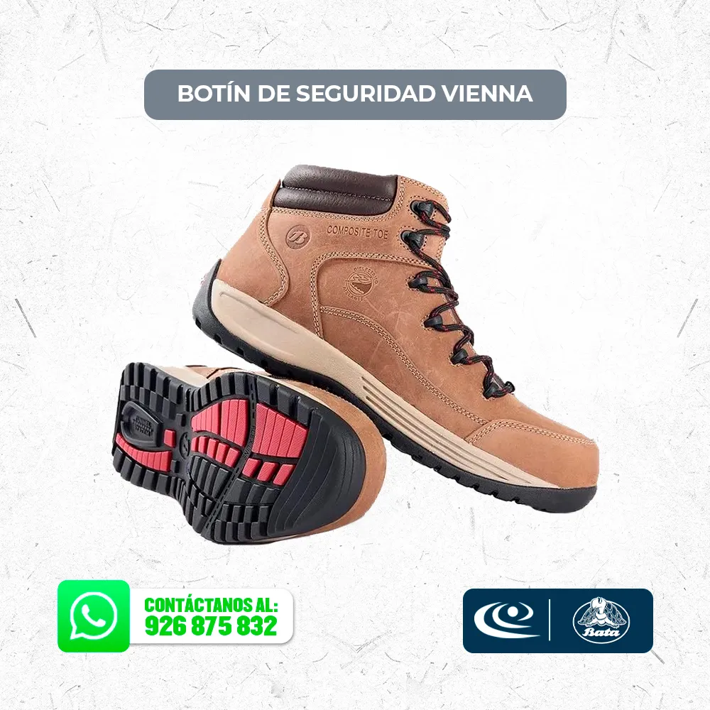 BOTÍN DE SEGURIDAD VIENNA BATA