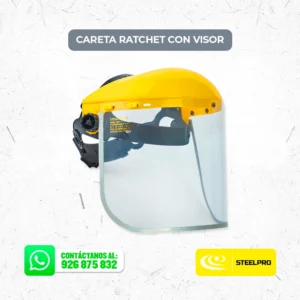CARETA RATCHET CON VISOR