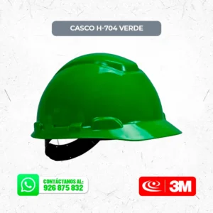 Casco 3M H-704 Verde