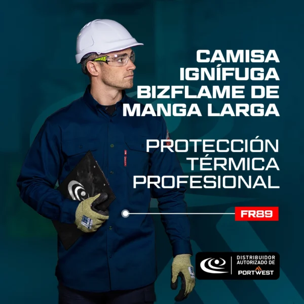 FR89 Portwest Bizflame Camisa Ignifuga