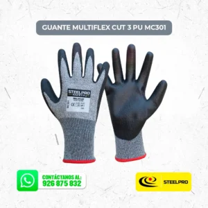 Guante Multiflex Cut 3 PU MC301