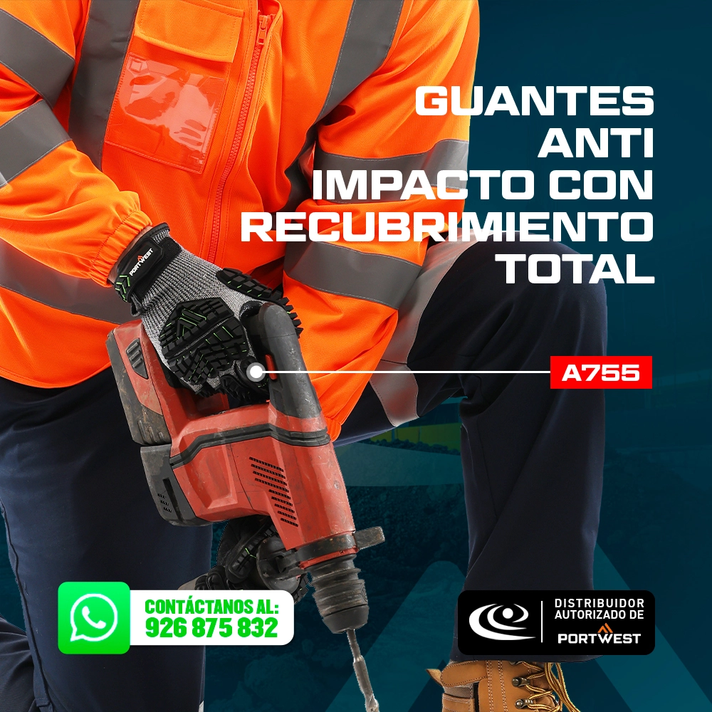 Guantes anti impacto A755 Portwest