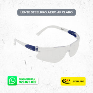 Lente Steelpro Aero AF Claro