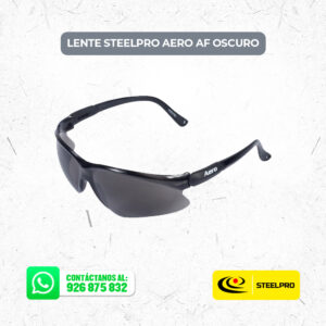 Lente Steelpro Aero AF Oscuro