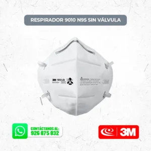 Respirador 9010 N95 3M sin válvula