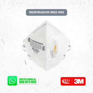Respirador 9822 N95 3M