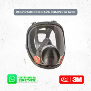 Respirador de cara completa 6700 3M