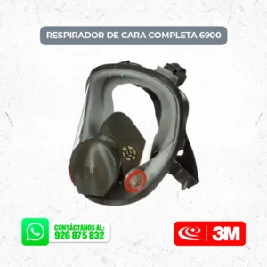 Respirador de cara completa 6900 3M