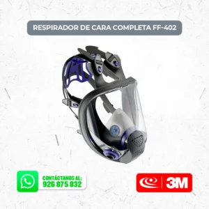 Respirador de cara completa FF-402 3M