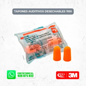 Tapones auditivos desechables 1100