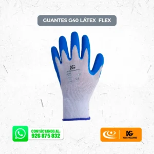 Guantes G40 Látex Flex KleenGuard